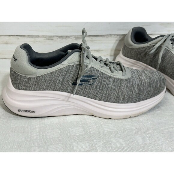 Skechers Pursual Vapor Gray Shoes Memory Foam Sneaker Comfort 11.5 Mens Walking main image 10